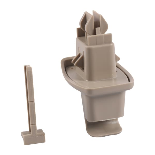 Universal solskærm clips udskiftning præcis pasform ingen boring påkrævet auto del 2 pack