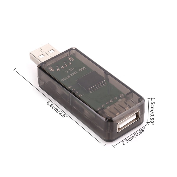 USB till USB isolator Digitala isolatorer av industriell kvalitet med för Shell 12Mbps Spe