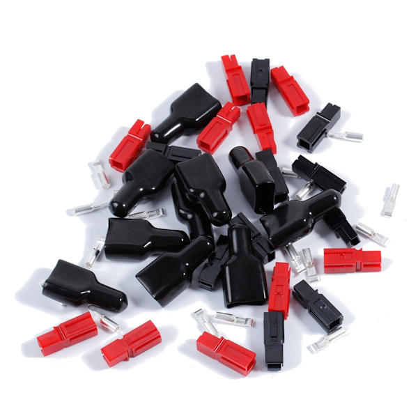 Industriel 45A Batteri Hurtigkoblingsstik Powerpoles Konnektor 600V Elektriske Dele Brandsikker Kappe 10 Par