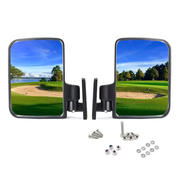 Golfbilsglas Universal Fällbara Sidospeglar För Golfbil Club Car