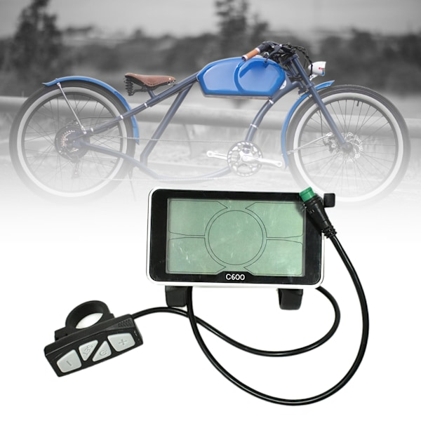 24V-48V LCD Display Panel Elektrisk Scooter Display Udskiftning Scooter Display