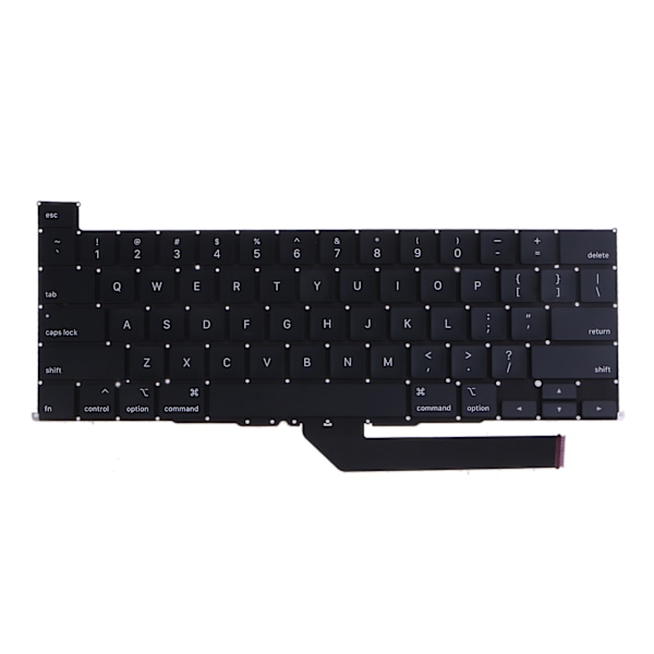 Nytt A2141 Tangentbord US Engelska Layout Unibody med Liten ENTER För MacBook Pro Retina 16\" A2141 2019 Årsmodell för EMC 3347