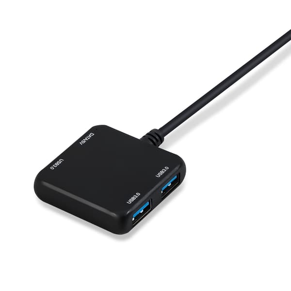 USB C til USB Hub-adapter 4 i 1 USB3.0 til computere, tablets og smartphones