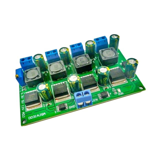 3A 4-kanals 3,3V 5V 12V Step Down Converter Modul Step Down Converter Board