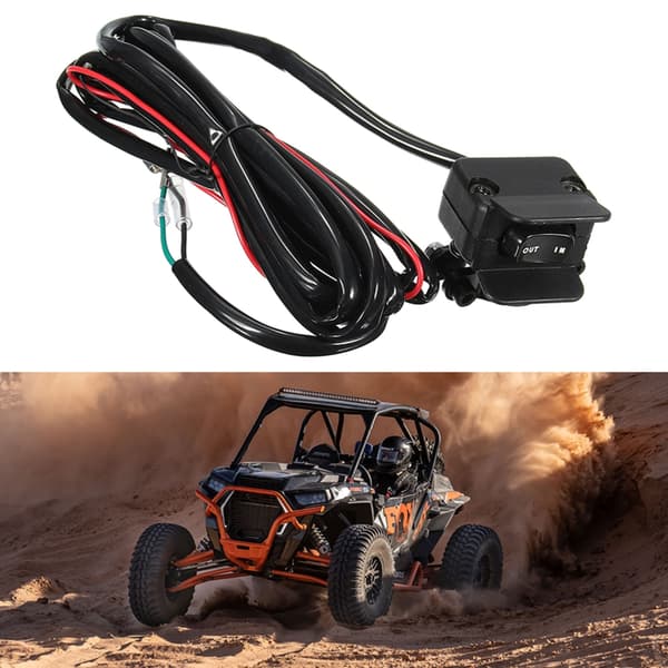 Heavy Duty ATV/UTV Vinschbyte Vippstyrekontrollbrytare Hållbar-