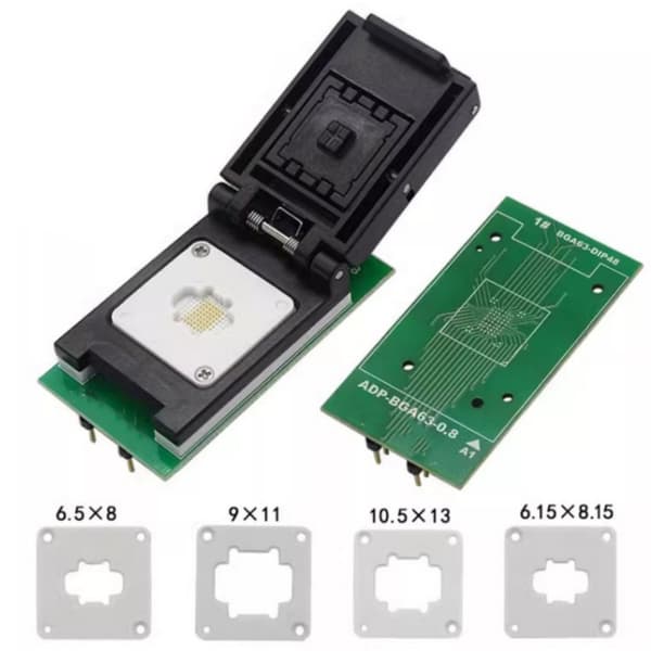 T76 Programmer BGA48 BGA63 D1P48 Kit Effektivt Chip Programmeringsverktøy