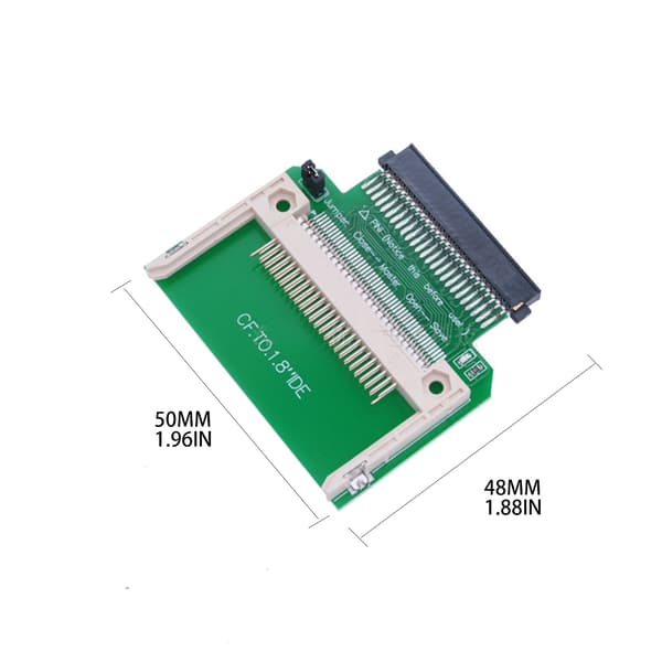 CF-kort til IDE 1,8 tommer adapter CF til 50-benet 1,8 IDE-konverter til Toshiba