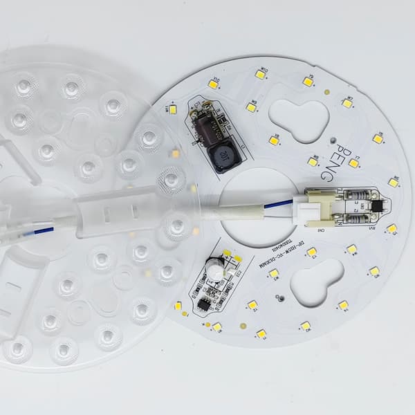 5.3 tommer LED-modul til loftslampe, rund LED-panel lampe, nem at installere