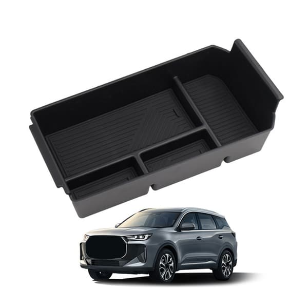 ABS bilkonsolboks til Jaecoo J7 PHEV 2025 køretøjsopbevaringskapacitet B