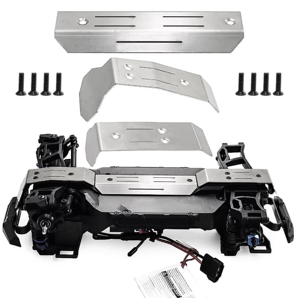 Fjernkontroll Crawler Bil Skid Plate Chassis Plate Avtakbare Bildeler