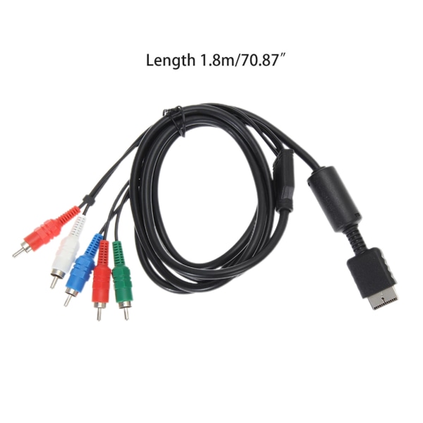 6 fot multikomponent Hdlink-AV-kabel för PS3, för PS2, 1,8 m, 6 fot, spel, tillbehör
