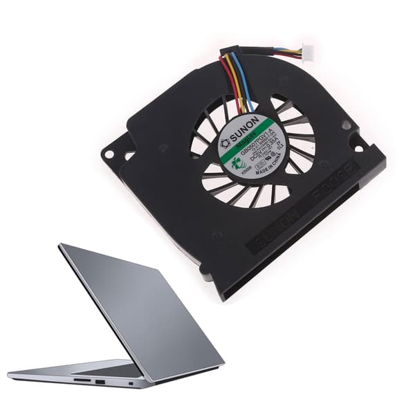1 stk. Laptop CPU Køleventilator 5V 4Pin Radiator til Dell Latitude E5500 E5400