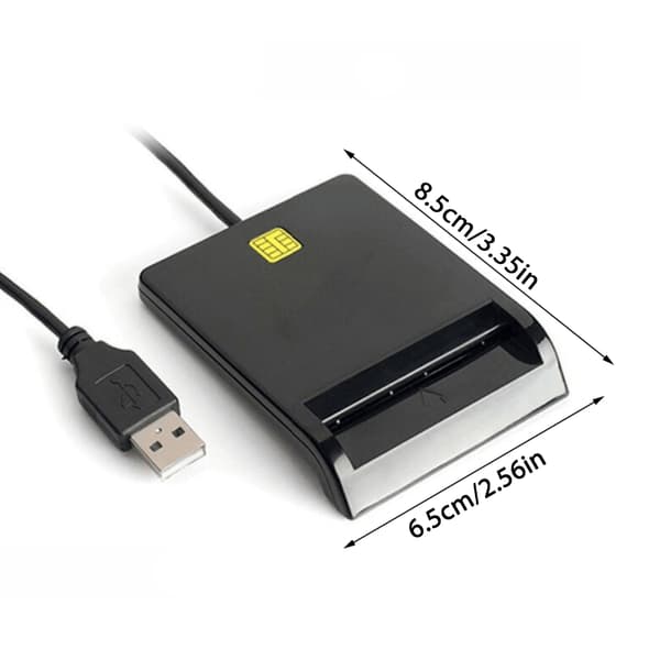 USB2.0 Intelligent Identifikationskortlæser til CAC Bankkortlæser