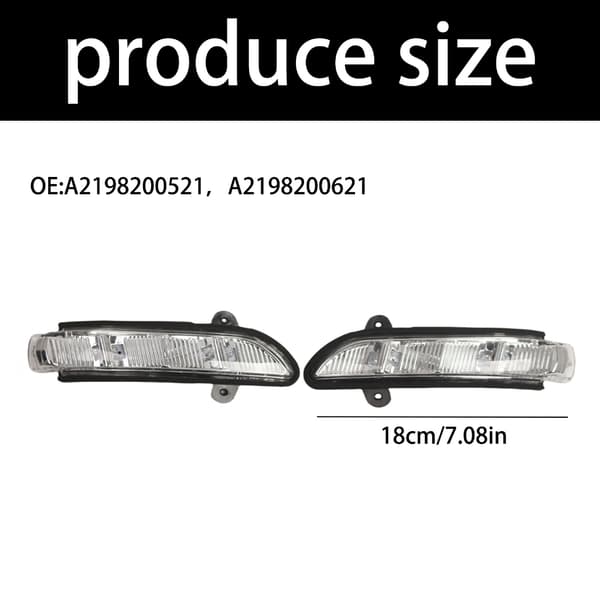 OEM-lamppu valituille Pre Facelift -versioille Left