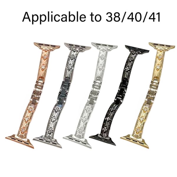 Glittrande snabbbytesarmband för 38/40/41/42/44/45/49 mm olika klockor Starlight 42.44.45.49mm