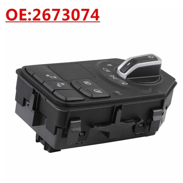 Kontrollenhet for lastebilfrontlykter 24 Volt 6 Terminaler Svart Hus TP2054639