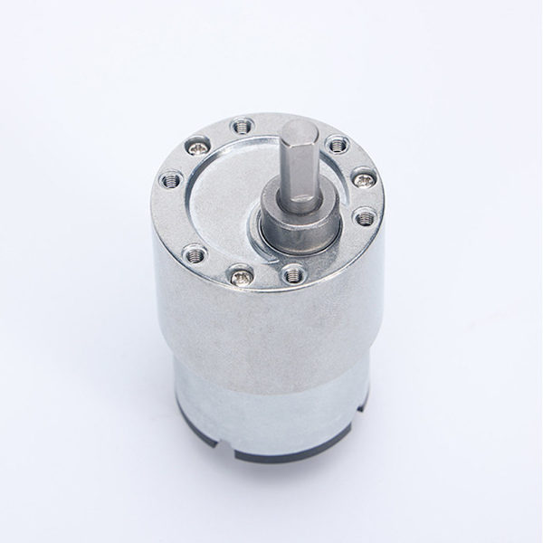 6V/12V/24V 7~960RPM Elmotor med hög vridmomentreducering Excentrisk utgående axel Mikrohastighetsreducerad växelmotor 960 12V