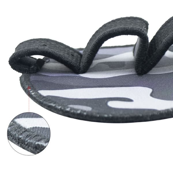 Powerlifting Workout Handske Gym Workout Handske Lyftgrepp Pull Up Grips Pads Lyftande svettsäker dyna med 4 fingrar loop Rubber