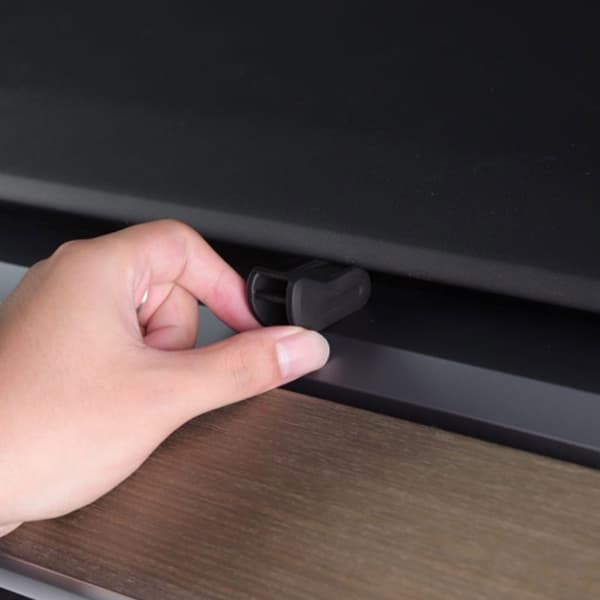 Opgraderinger Luftventil Klips Justerbar Bilventilholder til Bilnavigationsenheder