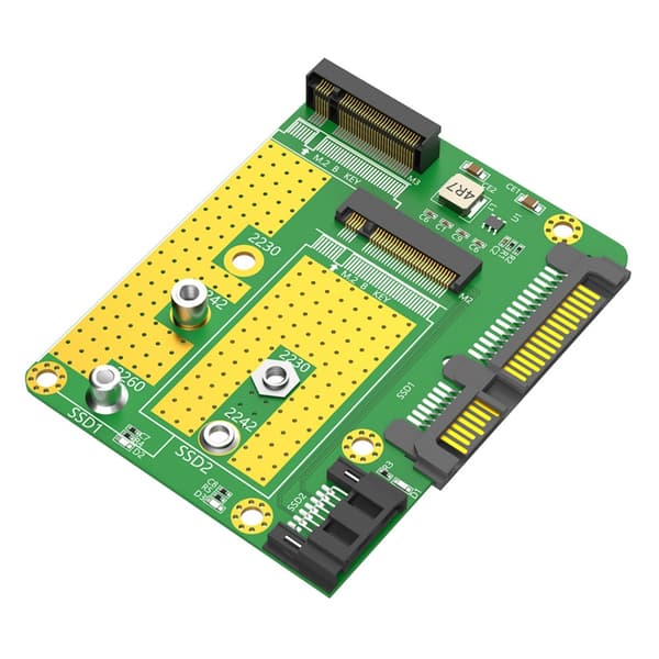 6Gps To NGFFs Key B SSD'er til SATA3.0 2.5\" Adaptere til Bærbare Computere Kort