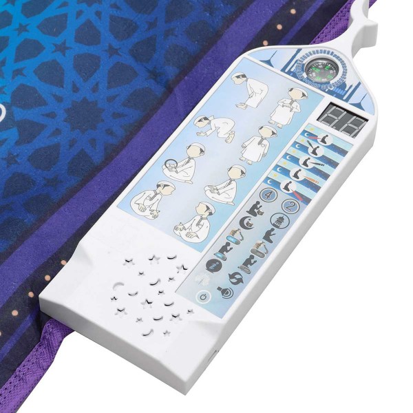 Elektronisk interaktiv gudstjänstfilt Islamisk elektrisk bönematta Muslimska leksaker