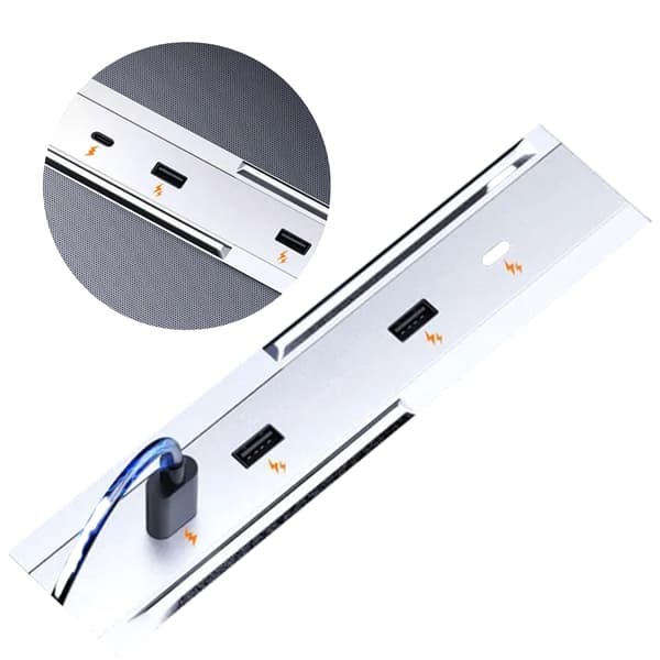 For Bil 3+ Bil USB Hub Dokkingstasjon Utvidelse Shunt Senterkonsoll Adapter