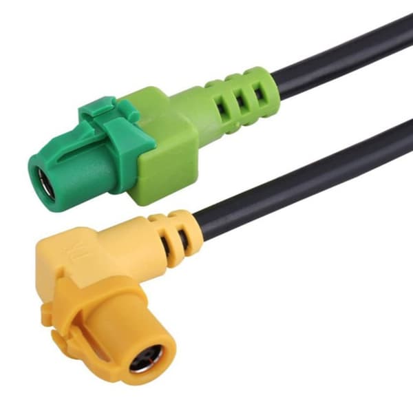 Erstatning AUX USB-brytere Port Socket USB AUX-brytere Plugg med kabel