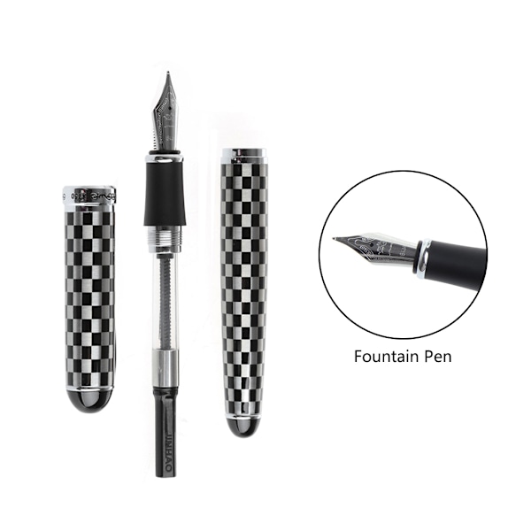 JINHAO X750 Medium Spets Reservoarpenna Professionell papperstillbehör Skrivning