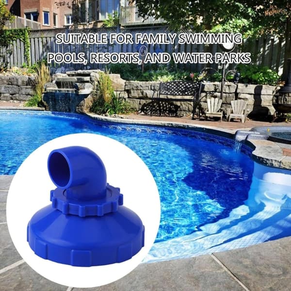 Roterande inloppsmunstycke för pool, inloppsbeslag i plasttextur