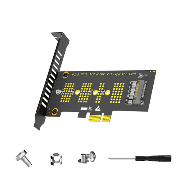 Effektiv Nvme Solid Disk til PCIe 1X Interface Konverteringsadapterkort Hurtig
