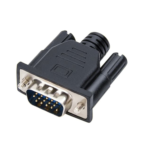 Mini VGA Dummy Plug Hovedløs Skærmemulatoradapter Virtuel Skærm
