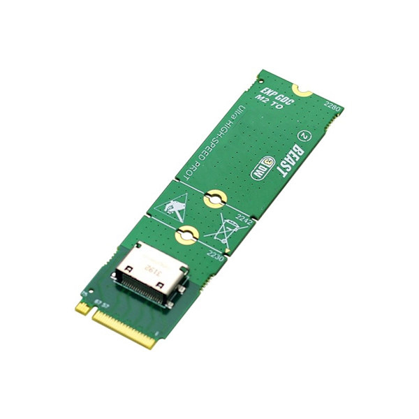 M.2 M Key til OCuLink-konvertere M.2 Adapter Dataoverføring PC Laptop