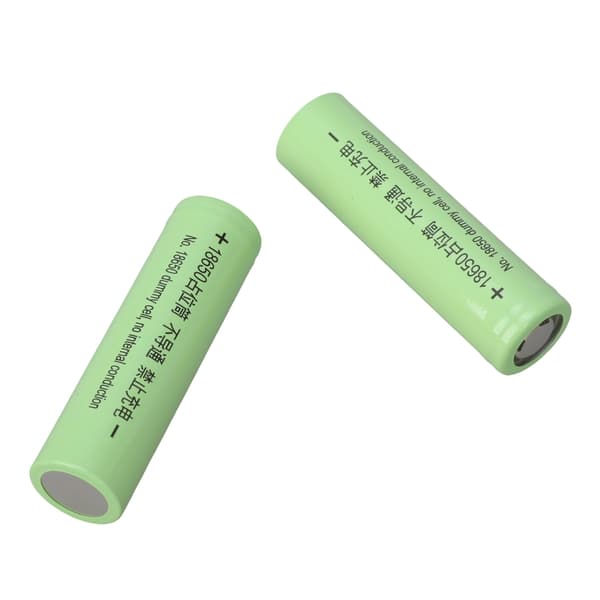 2 stk. 18650 batteriholderlederhus, ikke-oppladbart tilbehør