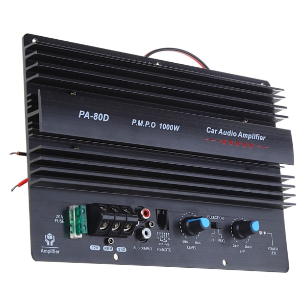 1000W Förstärkarkort Mono Effektförstärkare Spelare Kraftfull Bas Subwoofers Förstärkare