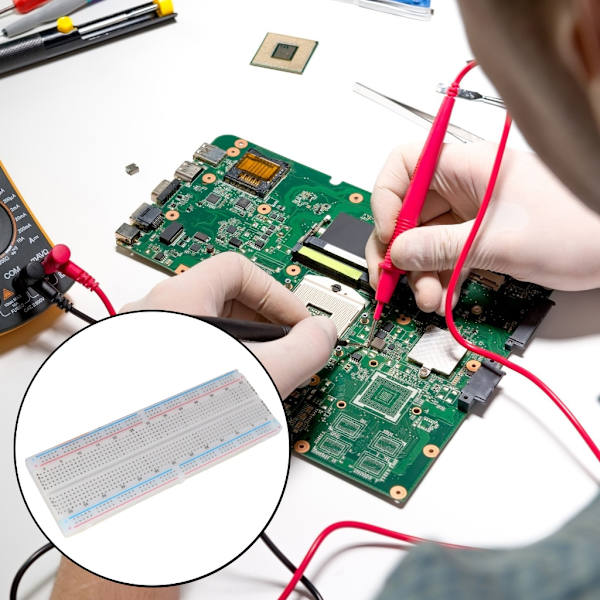 MB102 Virta-moduuli prototyyppilevy kehitykseen Protoboard piirilevy PCB