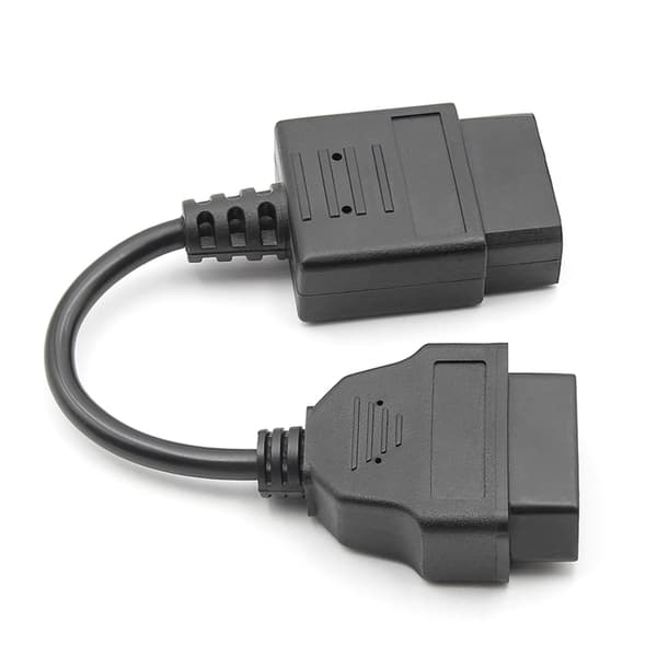 Bil OBD2 Diagnostisk Adapterkabel 9-pinners Kontakt for Effektiv Feildeteksjon