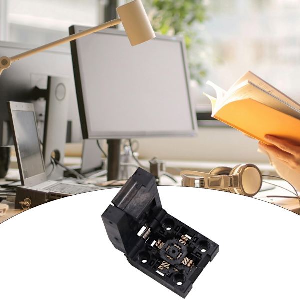 QFP32 Flip Låg Programmeringsfatning Testfatning 0,5 mm Plads til IC-test