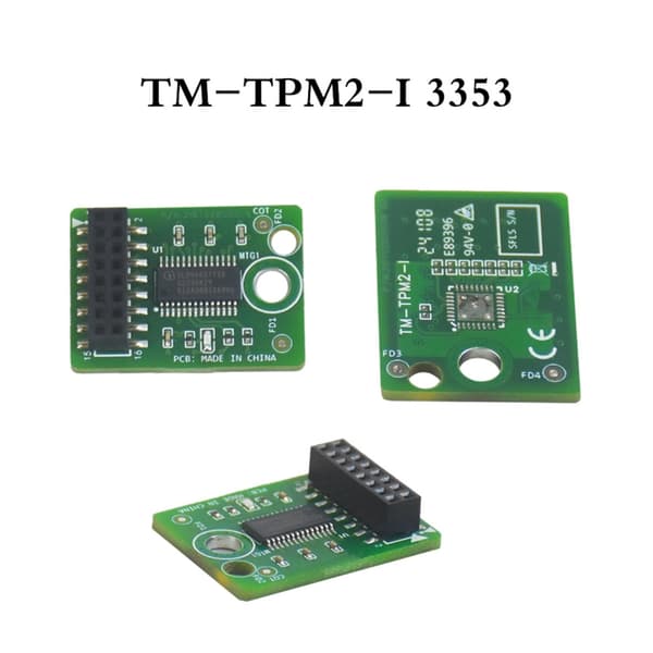 TPM-turvamoduuli TPM2-I 3353 -sovitinkortti Trusted Platform PCB -tietokone