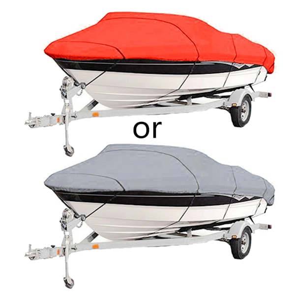 420x270cm Universal Båd Cover Marine Trailerbar Canvas Båd Vandtæt Cover