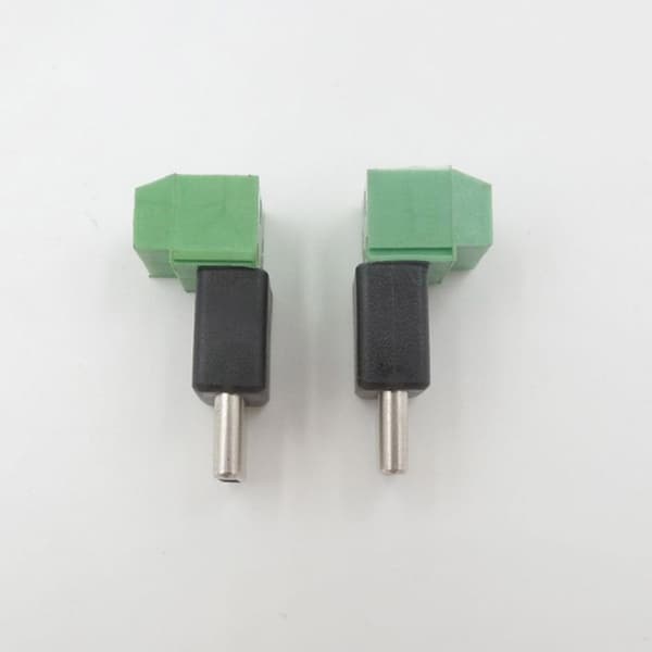Type C hannadapter til 2-pinners 5V loddefri ladekontaktkonverteringshode