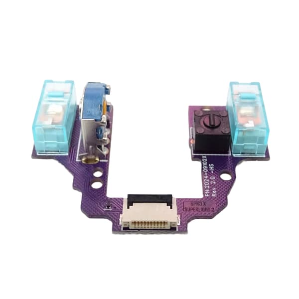 MicroSwitch-painikelevy GPROX Superlight2 -hiiren ylemmille emolevyille 3