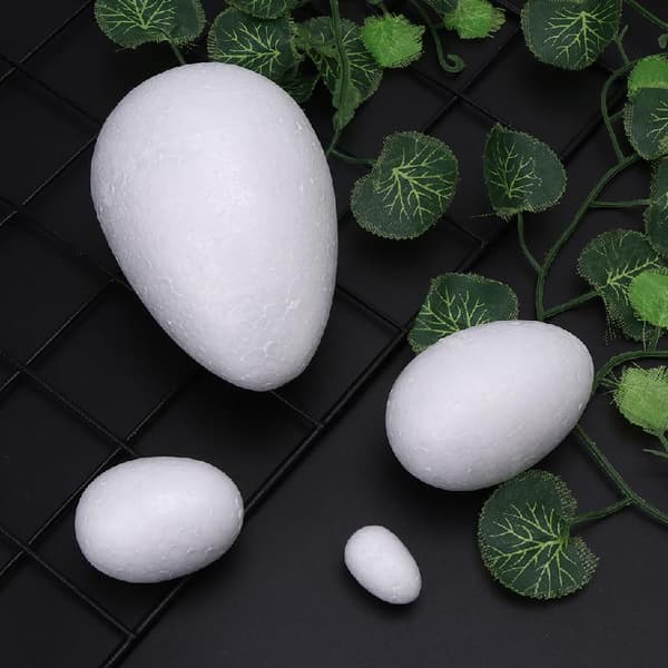 Äggboll Modellering Polystyren Styrofoam Foam För DIY Påsk Julklappar Del 3cm