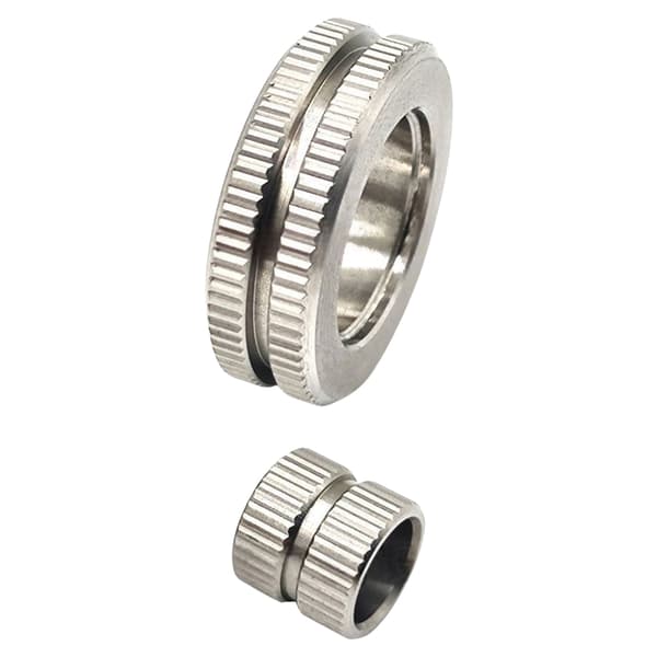Musehjul i rustfrit stål egnet til MX 2S glat hoved-/sidehjul Mouse Wheel