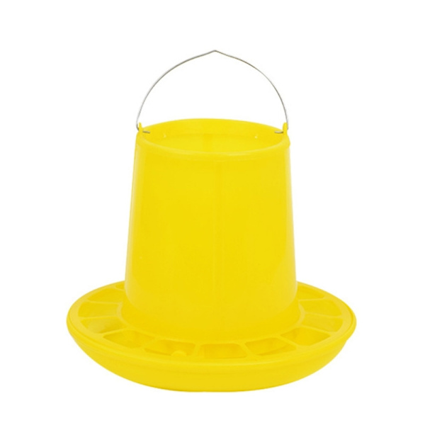 Chick Feeder Waterer Kits for Chick QuailsHönshängande fjäderfämatare Food Feeder Vattenbehållare för utomhusgårdar Coops 6