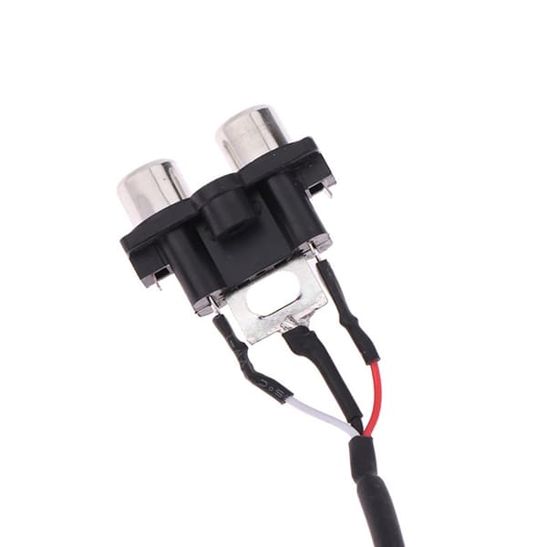 Studiokvalitets lydinterfaceskabel 2RCA til XH2.54MM 3Pin til lydsystemer