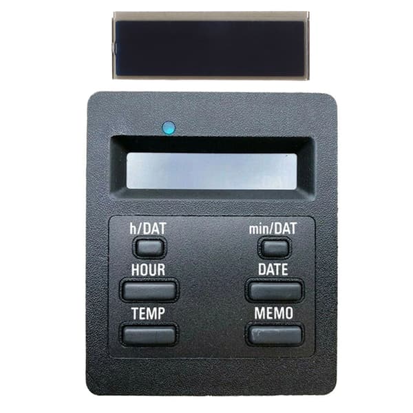 Bil LCD Display 6 Knap Computer Ombord Display Udskiftning 62131377803