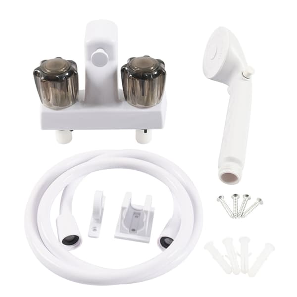 Duschslang 1,5M ABS Flexibel Rör För Husvagnar Husbil Badrumsinstallation Black shower