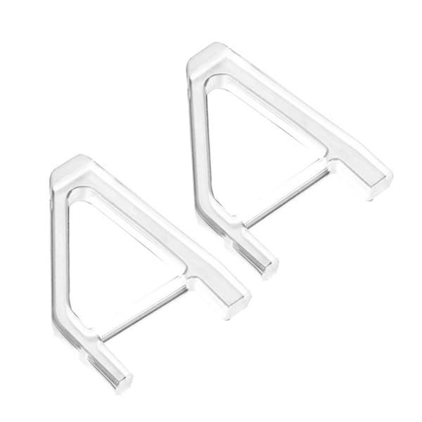 2 stk. vandrette beslag til skrivebordsplacering, displaybase til P5 Slim