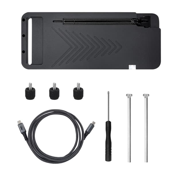 USB4.0 Typ C Extern GPU-docka med 40 Gbps Hastighet Stöder RTX3060 & GTX1060