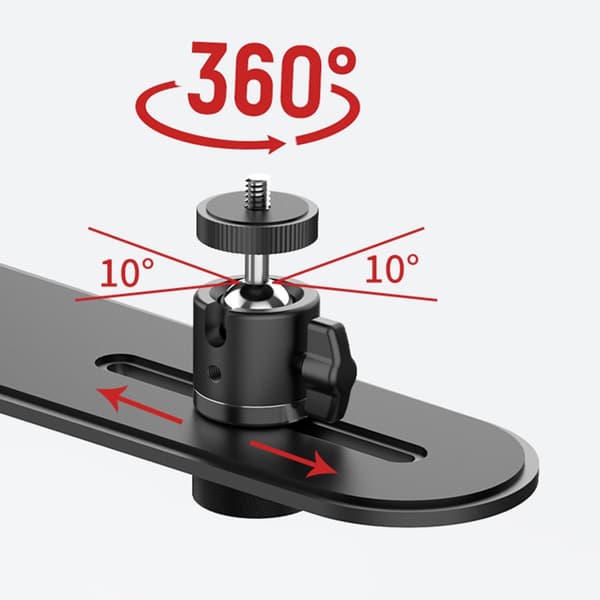 Metall Projektor Takfäste Triangulerat Stödstativ 90° Vertikal Lutning